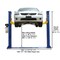 Atlas Automotive Equipment 9000 LB BASEPLATE 2-POST LIFT ATEXH-9KBPX-FPD - alternate 7